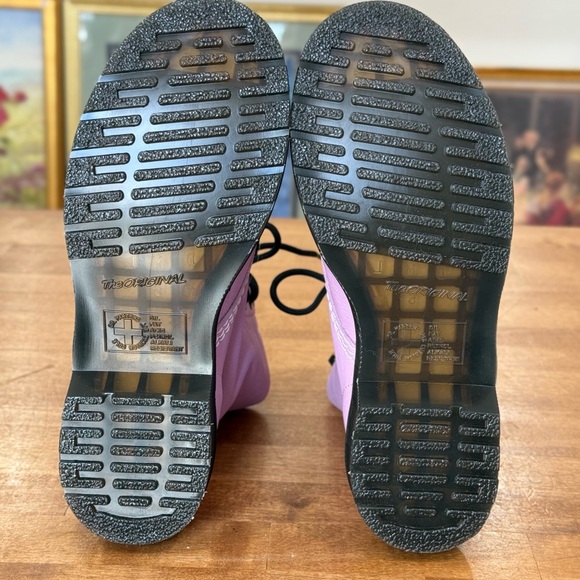 Dr. Martens Purple Classic Boots - Picture 7 of 9